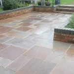 sandstone patio installation thrapston